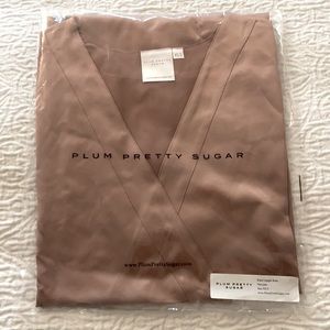 Plum Pretty Sugar Knee Length Robe in Narcisse